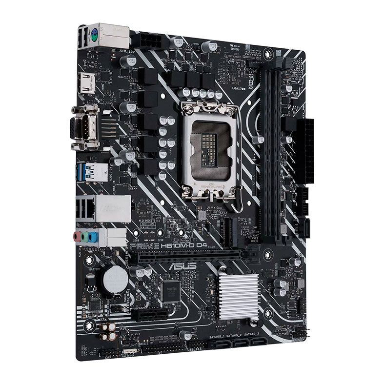 Placa Mae Asus Prime H610M-D D4, DDR4, Socket LGA1700, M-ATX, Chipset Inte H610, PRIME H610M-D D4