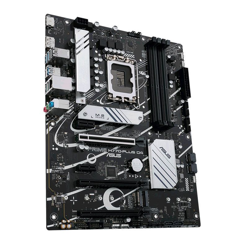 Placa Mae Asus PRIME H770-PLUS D4, DDR4, LGA 1700, ATX, Chipset Intel H770, PRIME-H770-PLUS-D4