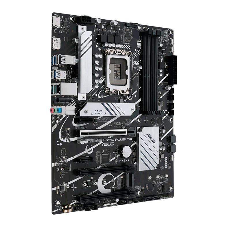 Placa Mae Asus PRIME H770-PLUS D4, DDR4, LGA 1700, ATX, Chipset Intel H770, PRIME-H770-PLUS-D4