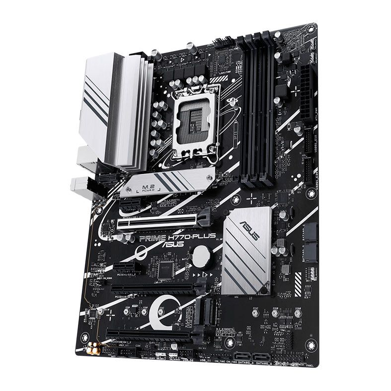 Placa Mae Asus PRIME H770-PLUS, DDR5, LGA 1700, ATX, Chipset Intel H770, PRIME-H770-PLUS
