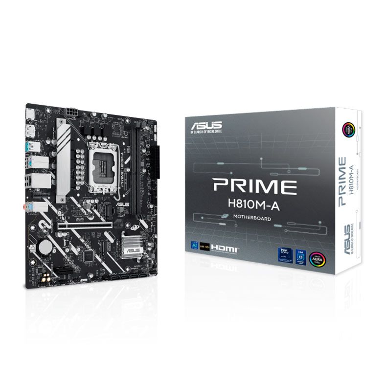 Placa Mae Asus Prime H810M-A, DDR5, LGA1851, M-ATX, Chipset Intel H810, PRIME-H810M-A