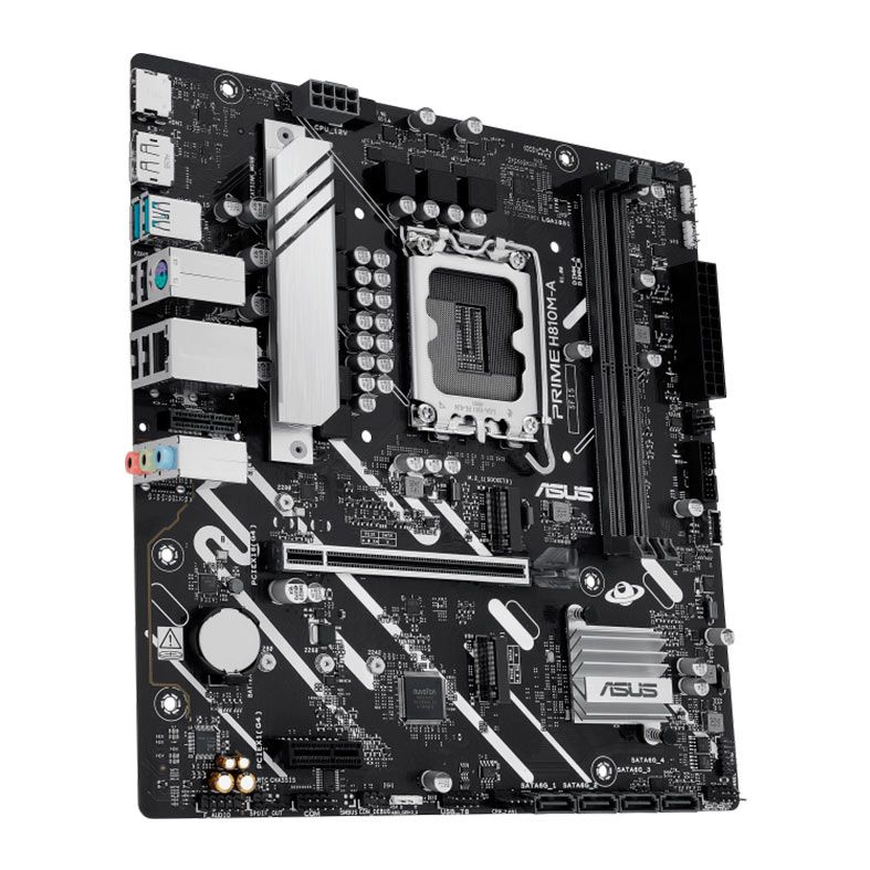 Placa Mae Asus Prime H810M-A, DDR5, LGA1851, M-ATX, Chipset Intel H810, PRIME-H810M-A