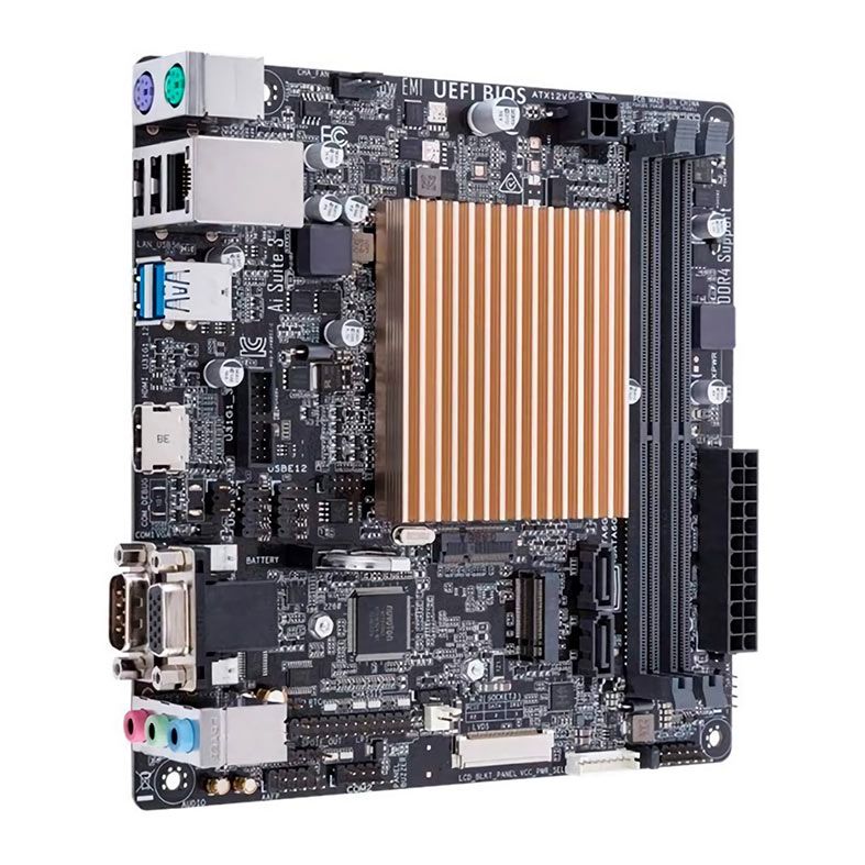 Placa Mae Asus PRIME J4005I-C/BR DDR4 CPU Integrada Intel Celeron Dual-Core J4005 SoC Onboard, PRIME-J4005I-C/BR