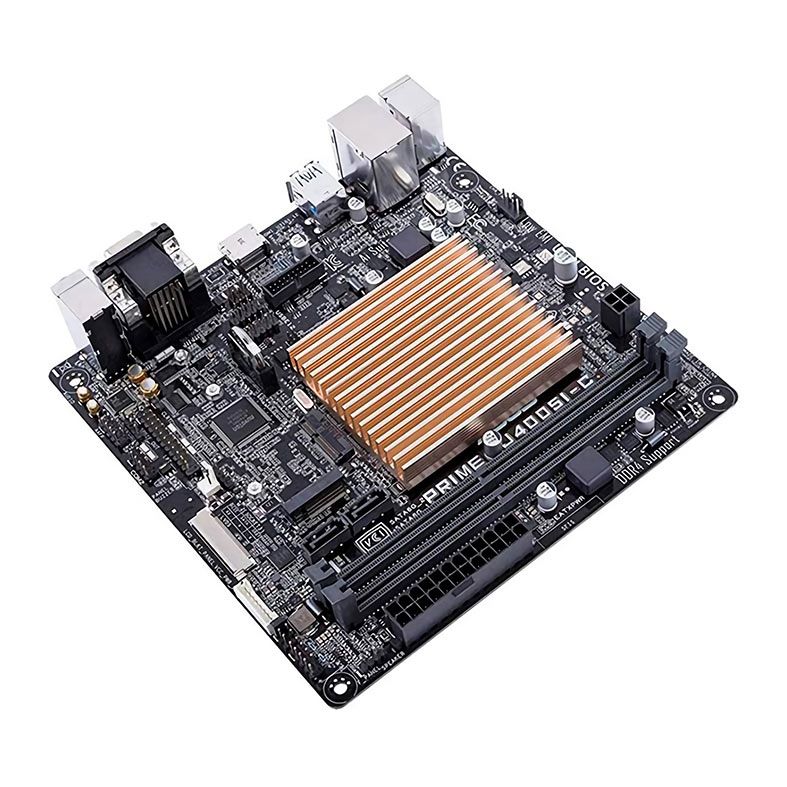 Placa Mae Asus PRIME J4005I-C/BR DDR4 CPU Integrada Intel Celeron Dual-Core J4005 SoC Onboard, PRIME-J4005I-C/BR