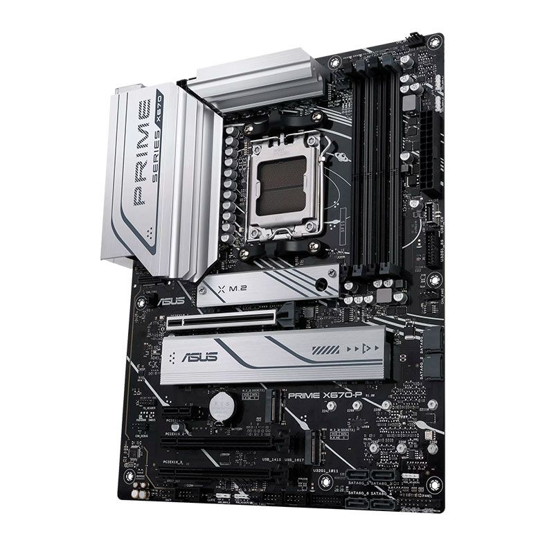 Placa Mae Asus Prime X670-P, DDR5, Socket AM5, ATX, Chipset AMD X670, PRIME-X670-P