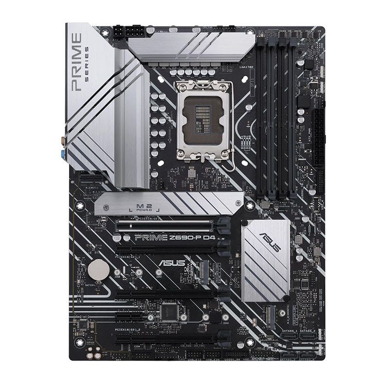Placa Mae Asus Prime Z690-P D4, DDR4, Socket LGA1700, ATX, Chipset Intel Z690, PRIME Z690-P D4