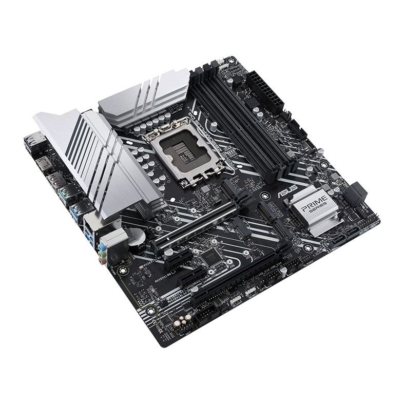 Placa Mae Asus Prime Z690M-Plus D4, DDR4, Socket LGA1700, M-ATX, Chipset Intel Z690, PRIME Z690M-PLUS D4