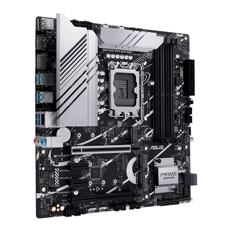 Placa Mae Asus Prime Z790M-Plus D4, DDR4, Socket LGA1700, Chipset Intel Z790, PRIME-Z790M-PLUS-D4