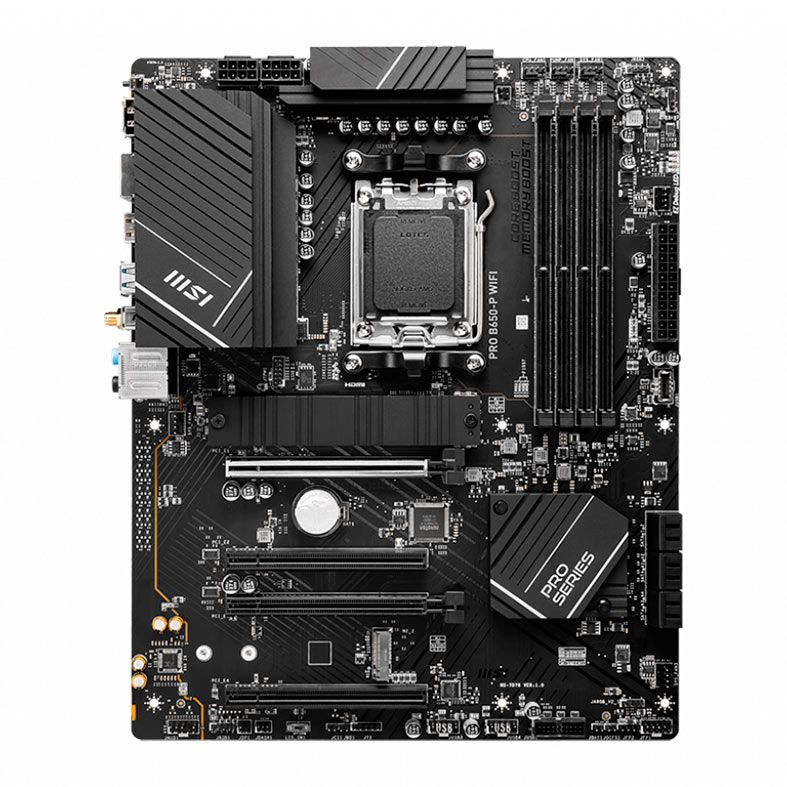 Placa Mae Msi Pro B650-P Wifi, DDR5, Socket AM5, Chipset AMD B650, PRO-B650-P-WIFI
