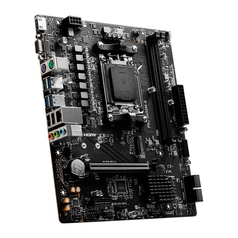 Placa Mae MSI Pro B650M-E, DDR5, Socket AMD AM5, M-ATX, Chipset AMD B650, PRO-B650M-E