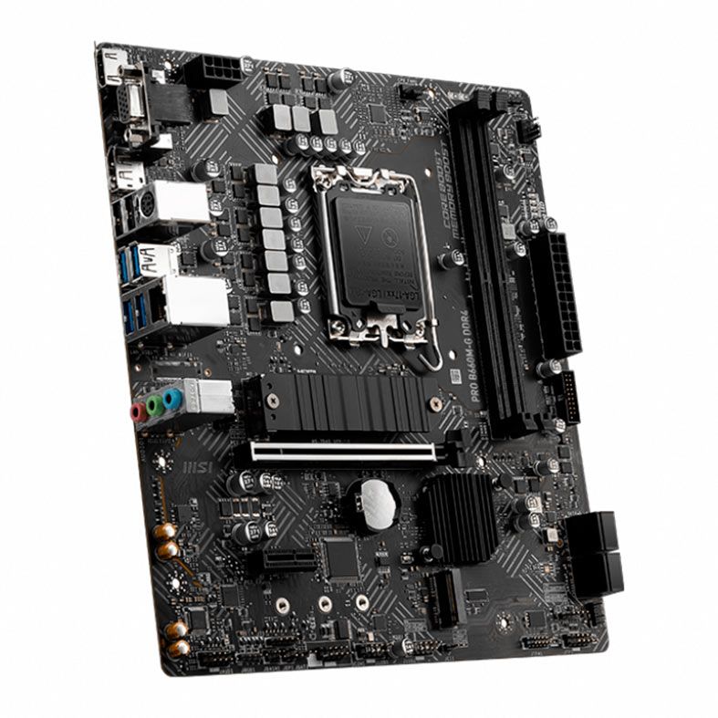 Placa Mae MSI PRO B660M-G, DDR4, Socket LGA 1700, M-ATX, Chipset Intel B660, PRO-B660M-G