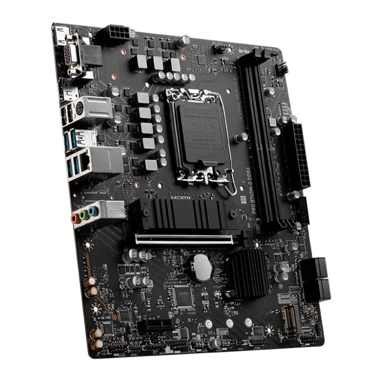 Placa Mae MSI PRO B760M-G DDR4, Socket LGA 1700, M-ATX, Chipset Intel B760, PRO-B760M-G-DDR4