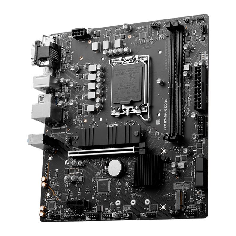 Placa Mae MSI PRO B760M-G DDR4, Socket LGA 1700, M-ATX, Chipset Intel B760, PRO-B760M-G-DDR4