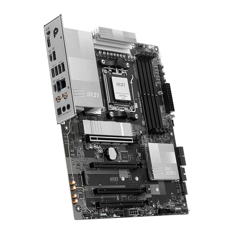 Placa Mae MSI Pro B850-P WiFi, DDR5, Socket AMD AM5, ATX, Chipset AMD B850, PRO-B850-P-WIFI