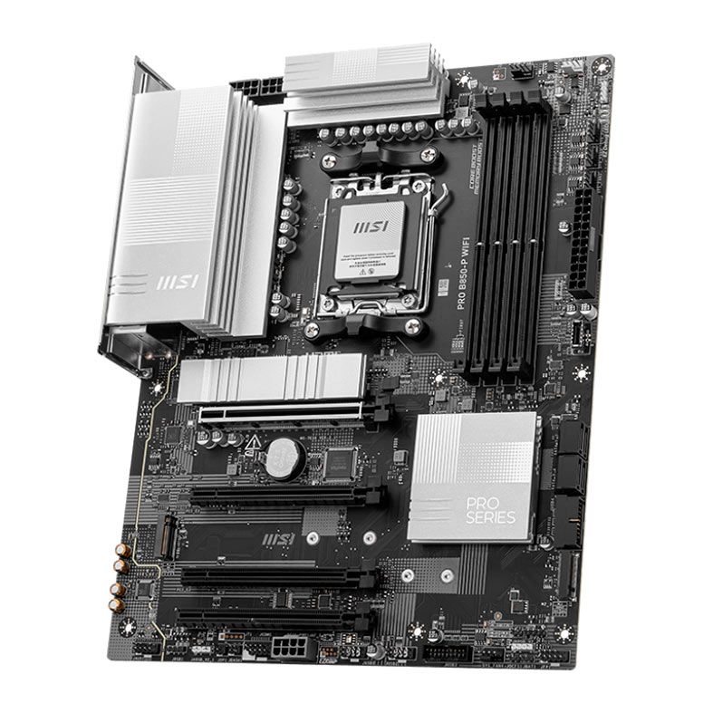 Placa Mae MSI Pro B850-P WiFi, DDR5, Socket AMD AM5, ATX, Chipset AMD B850, PRO-B850-P-WIFI