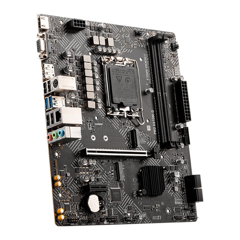 Placa Mae MSI PRO H610M-G, DDR5, Socket LGA 1700, M-ATX, Chipset Intel H610, PRO-H610M-G-DDR5