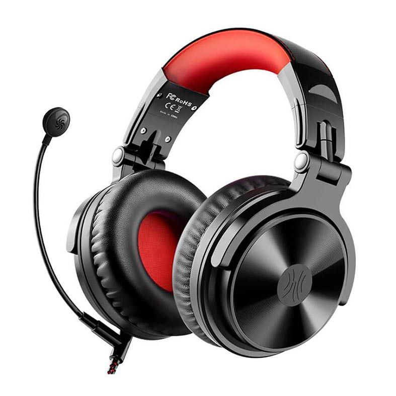 Fone de Ouvido OneOdio Studio M Y80B Wireless Preto/Vermelho, Pro M