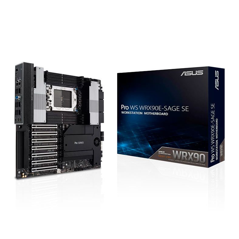 Placa Mae Asus Pro WS WRX90E-SAGE SE, DDR5, Socket AMD sTR5, EEB, Chipset AMD WRX90, PRO-WS-WRX90E-SAGE-SE