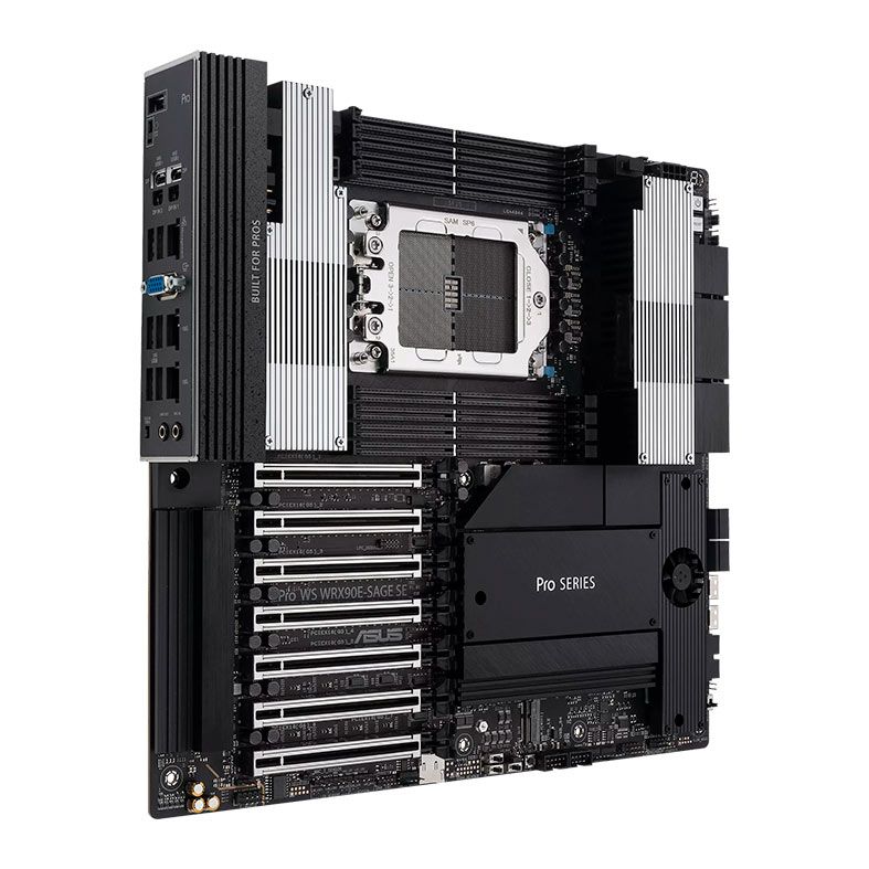 Placa Mae Asus Pro WS WRX90E-SAGE SE, DDR5, Socket AMD sTR5, EEB, Chipset AMD WRX90, PRO-WS-WRX90E-SAGE-SE