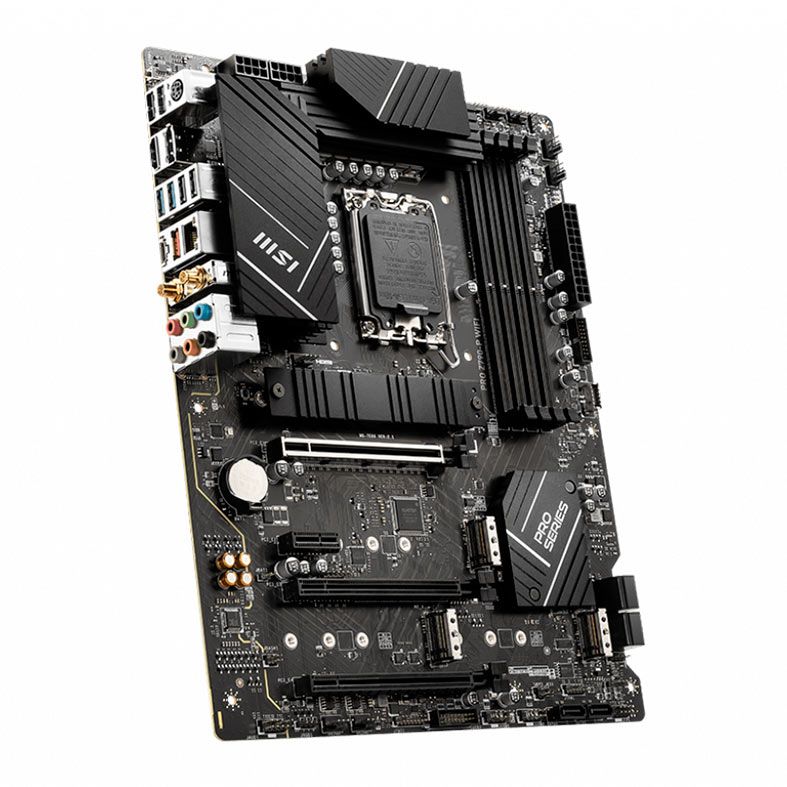 Placa Mae MSI Pro Z790-P Wifi, DDR5, Socket LGA1700, Chipset Intel Z790, PRO-Z790-P-WIFI