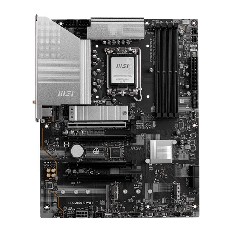 Placa Mae MSI Pro Z890-S WiFi, DDR5, LGA1851, ATX, Chipset Intel Z890, PRO-Z890-S-WIFI
