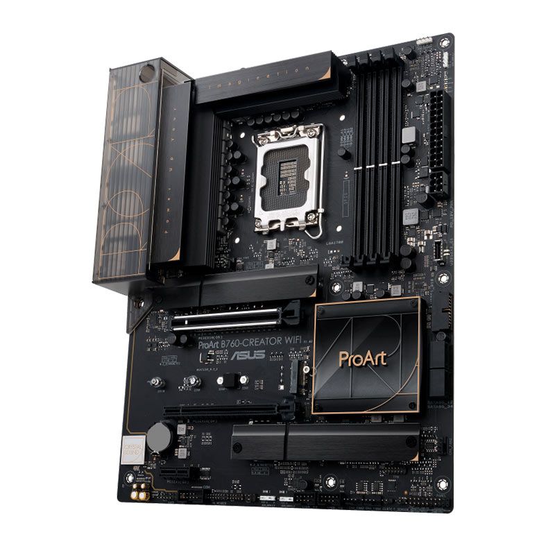 Placa Mae Asus ProArt B760 Creator Wifi, DDR5, LGA 1700, M-ATX, Chipset Intel B760, PROART-B760-CREATOR-WIFI