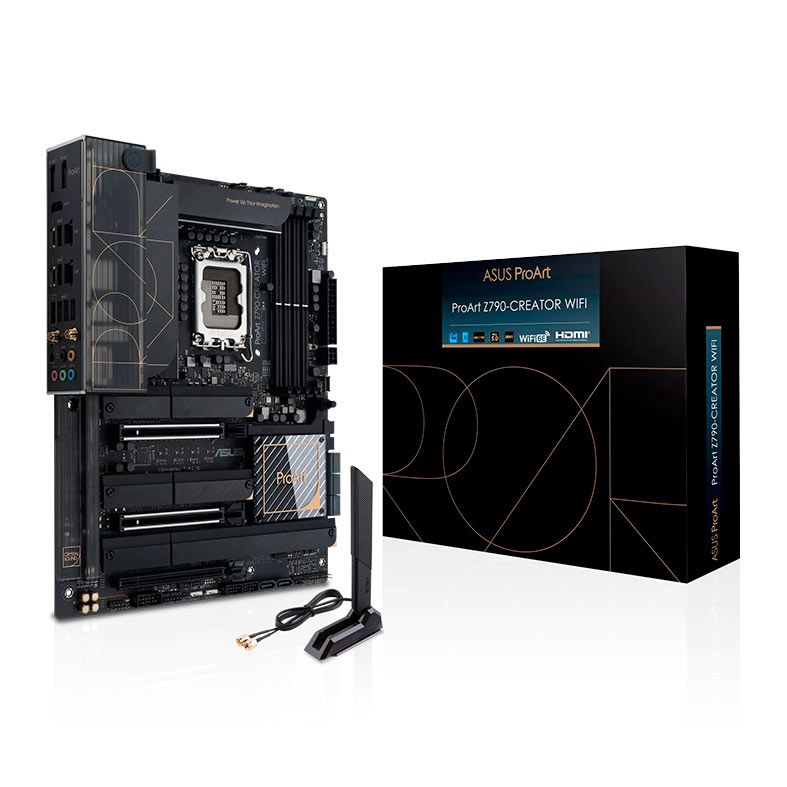 Placa Mae Asus ProArt Z790-Creator WIFI, DDR5, Socket LGA1700, ATX, Chipset Intel Z790, PROART-Z790-CREATOR-WIFI