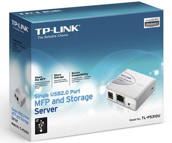 Servidor de Impressão TP-Link USB, TL-PS310U - BOX
