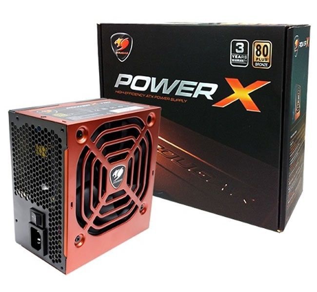 Fonte Cougar Power X 550W, 80Plus Bronze, PowerX 550 - BOX