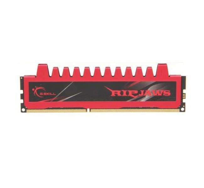 Memoria G.Skill Ripjaws 4GB (1x4) DDR3 1600MHz Vermelha, F3-12800CL9S-4GBXL