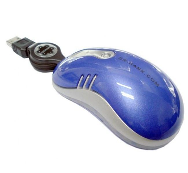 Mouse Retratil Dr Hank USB Azul MO108RPX1D - BOX