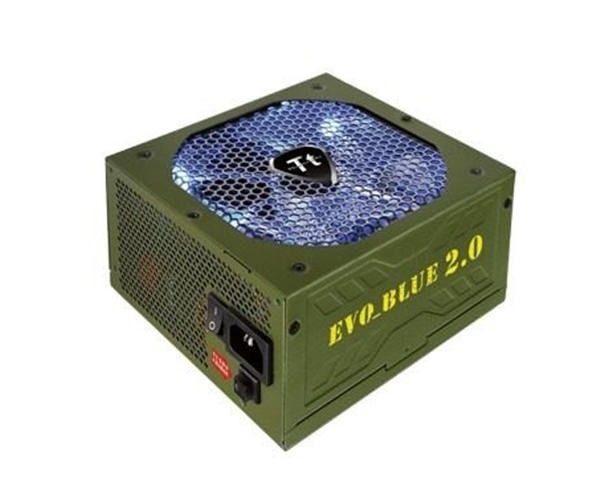 Fonte Thermaltake EVO 2.0 750W, 80 Plus Gold com Led Azul, semi modular, EVO-750M-A - BOX
