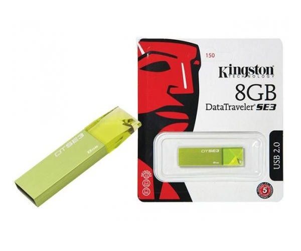 Pendrive Kingston Data Traveller 8GB Verde USB 2.0, KC-U688G-4CG - BOX