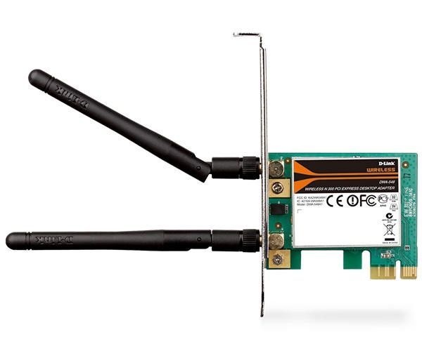Adaptador Wireless D-Link 300Mbps PCI-e, DWA-548 - BOX