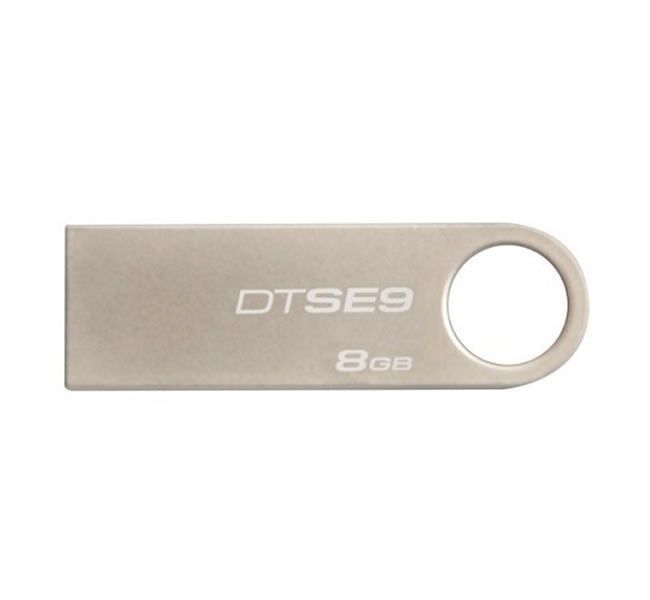 Pen Drive Kingston Datatraveler 8GB, DTSE9H/8GBZ Prata - BOX