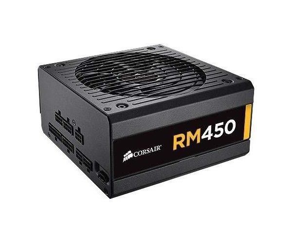 Fonte Corsair RM450 450W modular, Certificado 80 Plus Gold, PFC Ativo, CP-9020066-WW - BOX