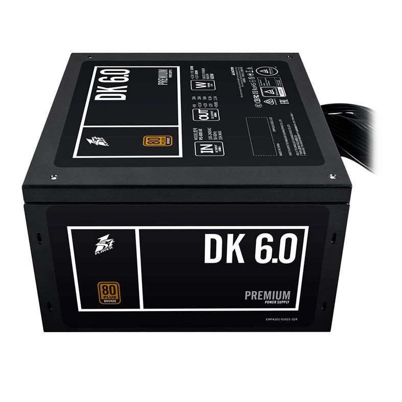 Fonte 1STPlayer DK Premium 600W 80 Plus Bronze, PS-600AX