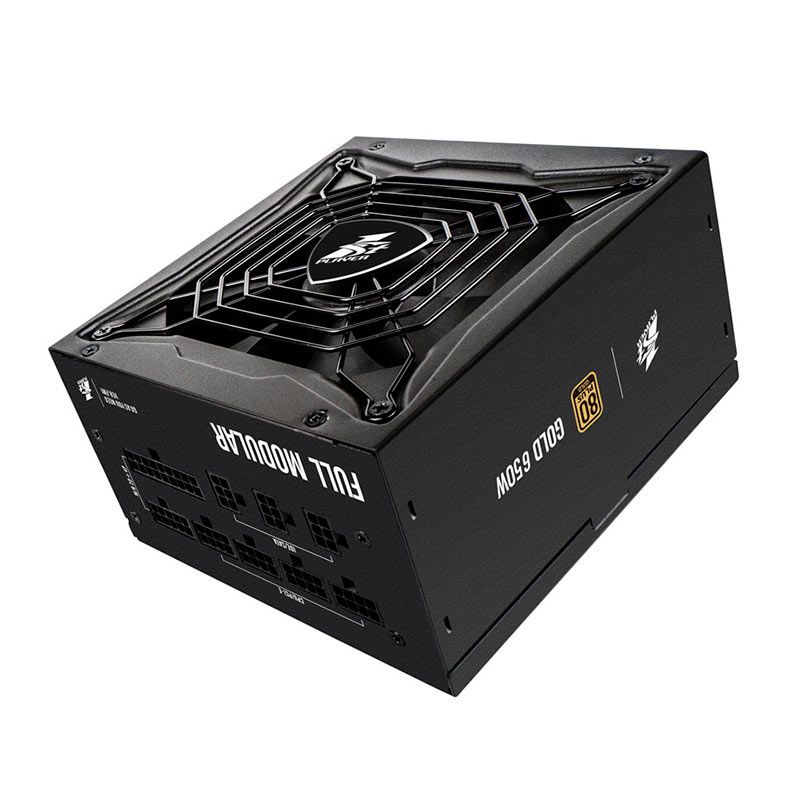 Fonte 1STPlayer SteamPunk Gold, 850W, Full-Modular, 80 Plus Gold, Preto, PS-850SP