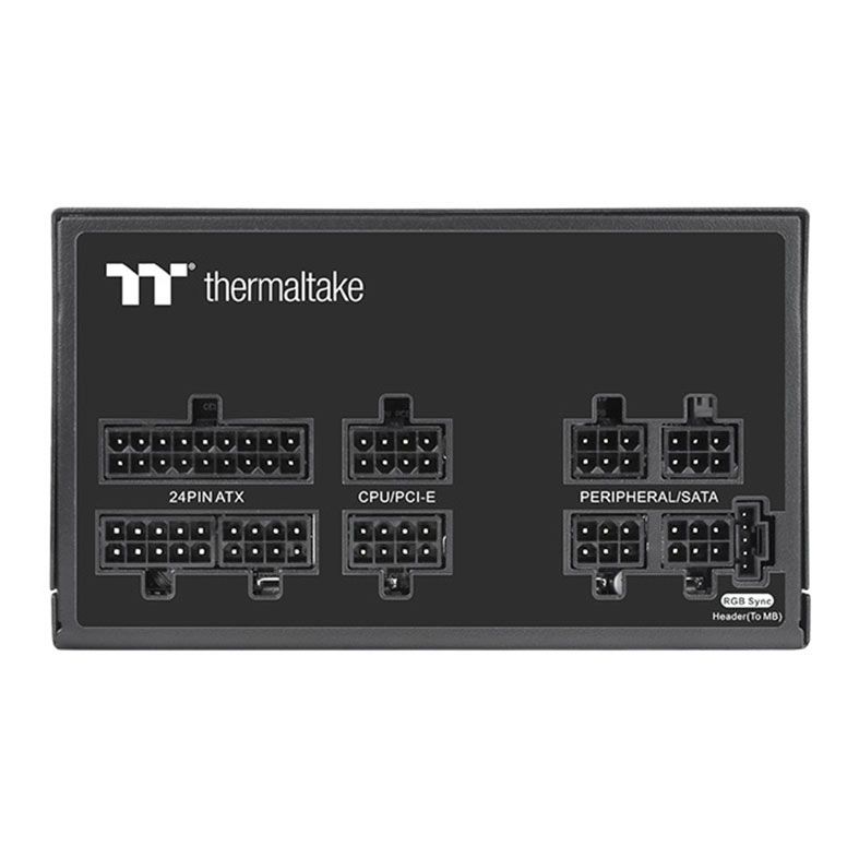 Fonte Thermaltake Toughpower GF1, ARGB, 650W, Full-Modular, 80 Plus Gold, Preto, PS-TPD-0650F3FAGB-1