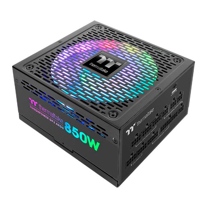 Fonte Thermaltake 850 ToughPower GF2 ARGB, 850W, Full Modular, 80 Plus Gold, Preto, PS-TPD-0850F3FAGB-C