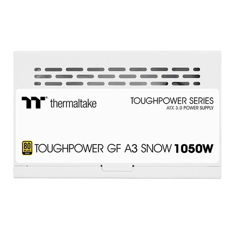Fonte Thermaltake Toughpower GF A3 Snow, 1050W, Full Modular, 80 Plus Gold, Branco, PS-TPD-1050FNFAGB-N
