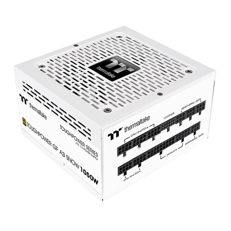 Fonte Thermaltake Toughpower GF A3 Snow, 1050W, Full Modular, 80 Plus Gold, Branco, PS-TPD-1050FNFAGB-N