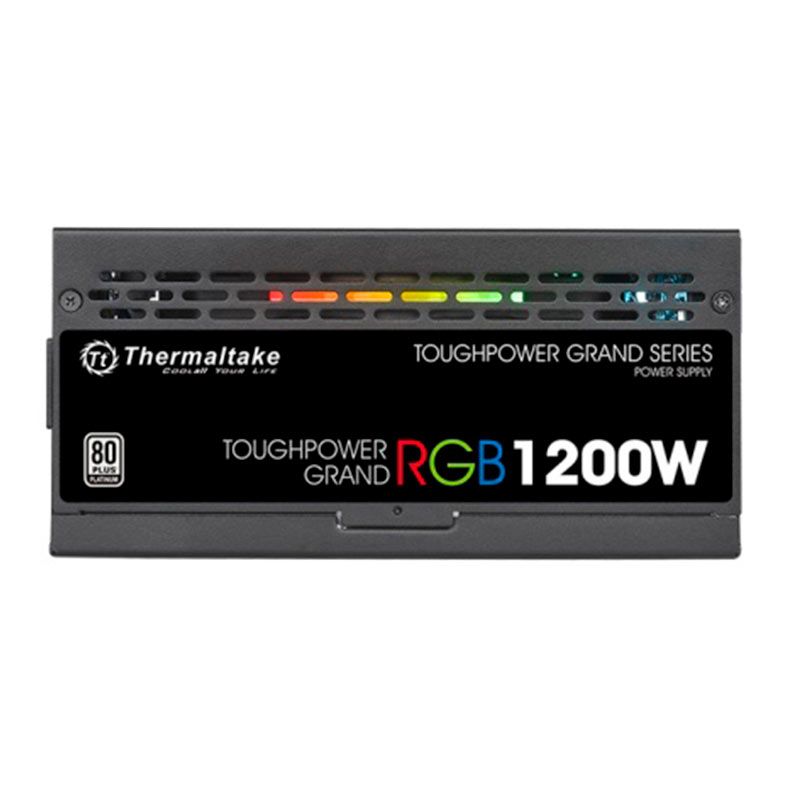 Fonte Thermaltake 1200 ToughPower Grand, 1200W, RGB, Full Modular, 80 Plus Platinum, Preto, PS-TPG-1200F1FAP