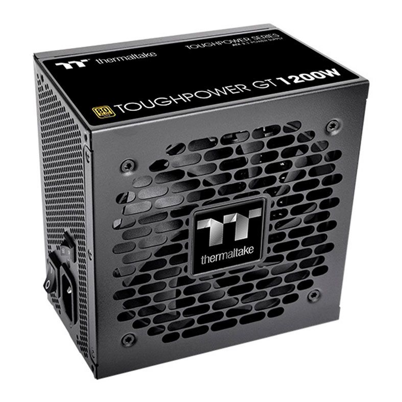 Fonte Thermaltake Toughpower GT, 1200W, ATX 3.1, Full-Modular, 80 Plus Gold, Preto, PS-TPT-1200FNFAGB-3
