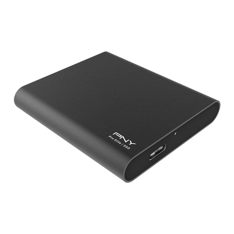 SSD Externo PNY Pro Elite, 1TB, USB-c 3.1, Leitura 890 MB/s, Gravacao 880 MB/s, PSD0CS2060-1TB-RB