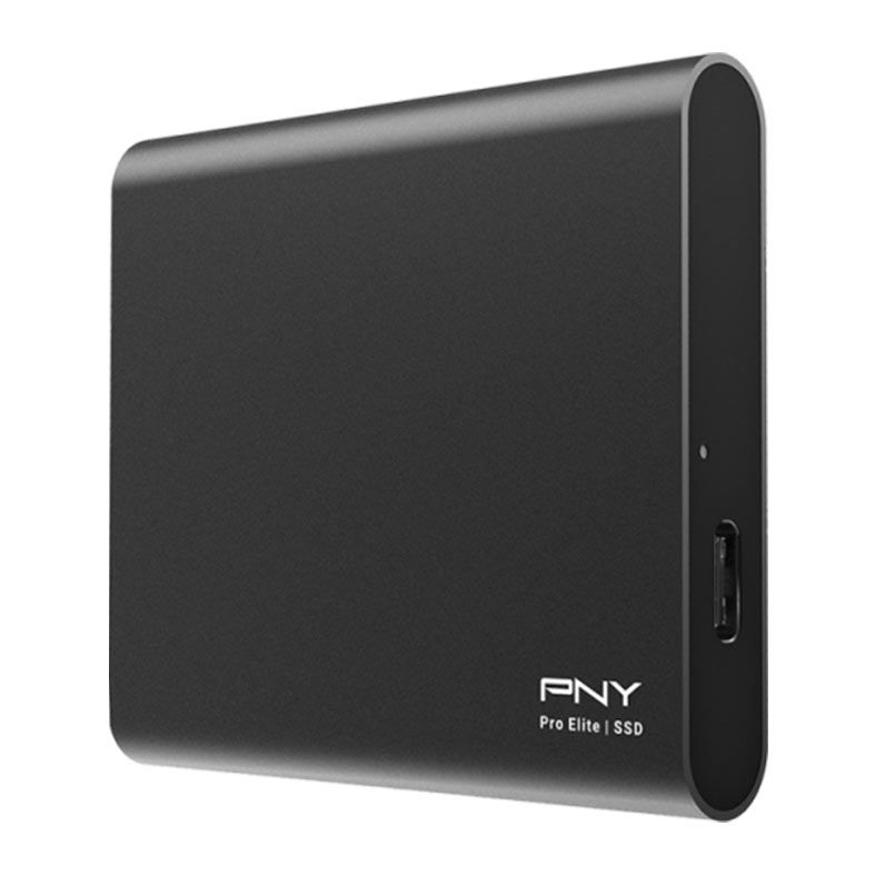 SSD Externo PNY Pro Elite, 1TB, USB-c 3.1, Leitura 890 MB/s, Gravacao 880 MB/s, PSD0CS2060-1TB-RB