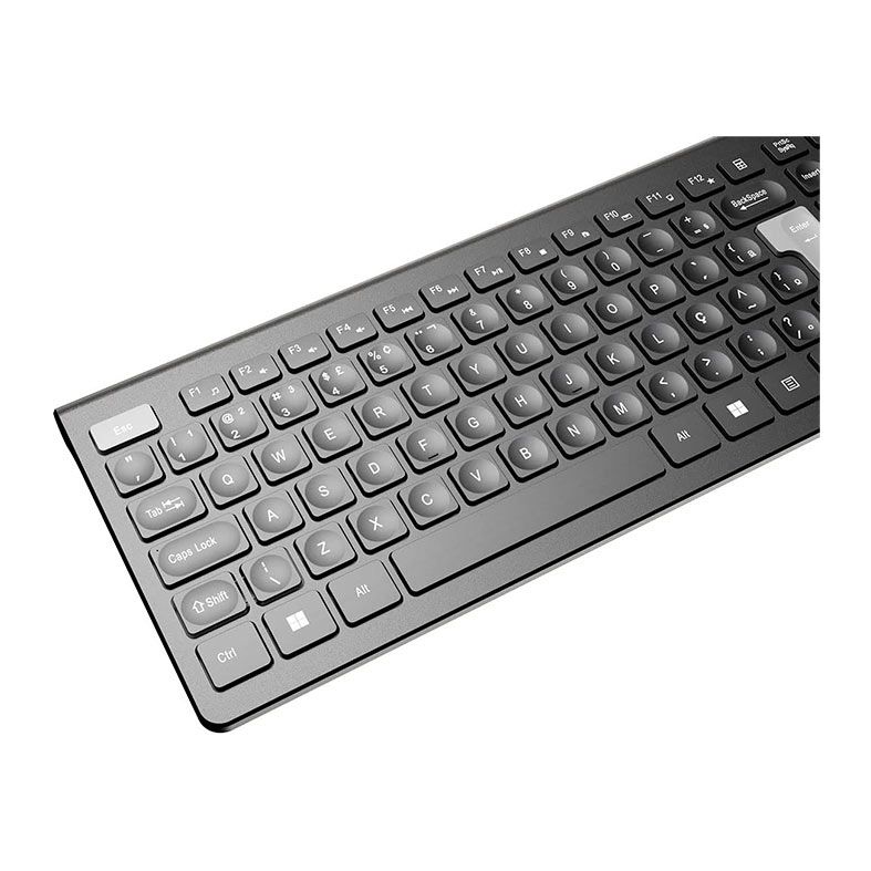 Teclado PcYes! Soft, ABNT2, Preto, PTOSF2AB-108068