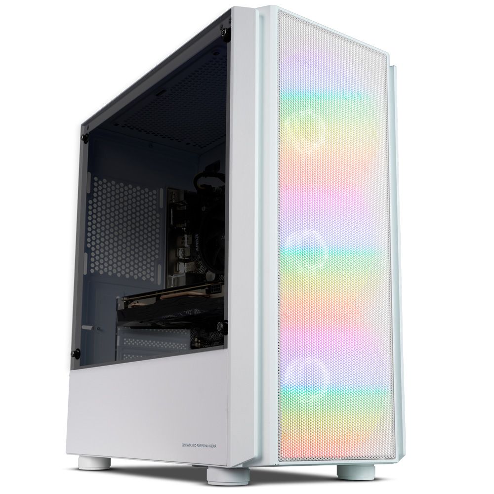 Computador Pichau Gamer Agni, AMD Ryzen 7 5700X, GeForce RTX 3060 8GB, 16GB DDR4, SSD 480GB