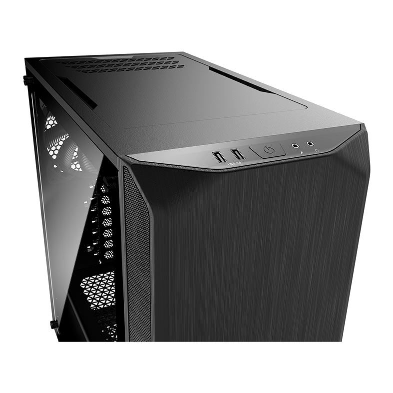 Gabinete Gamer Be Quiet! Pure Base 500, Com 2 Fan, Preto, BGW34