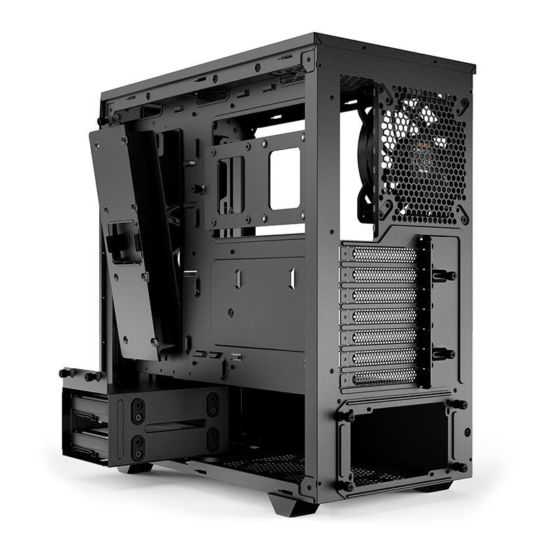 Gabinete Gamer Be Quiet! Pure Base 500, Com 2 Fan, Preto, BGW34
